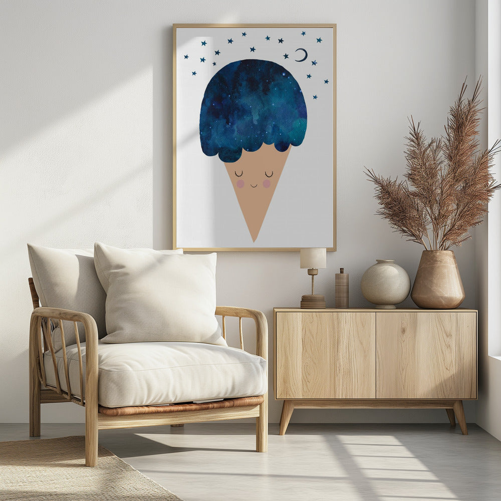 Sleep Well - Poster / Art Print - interiör
