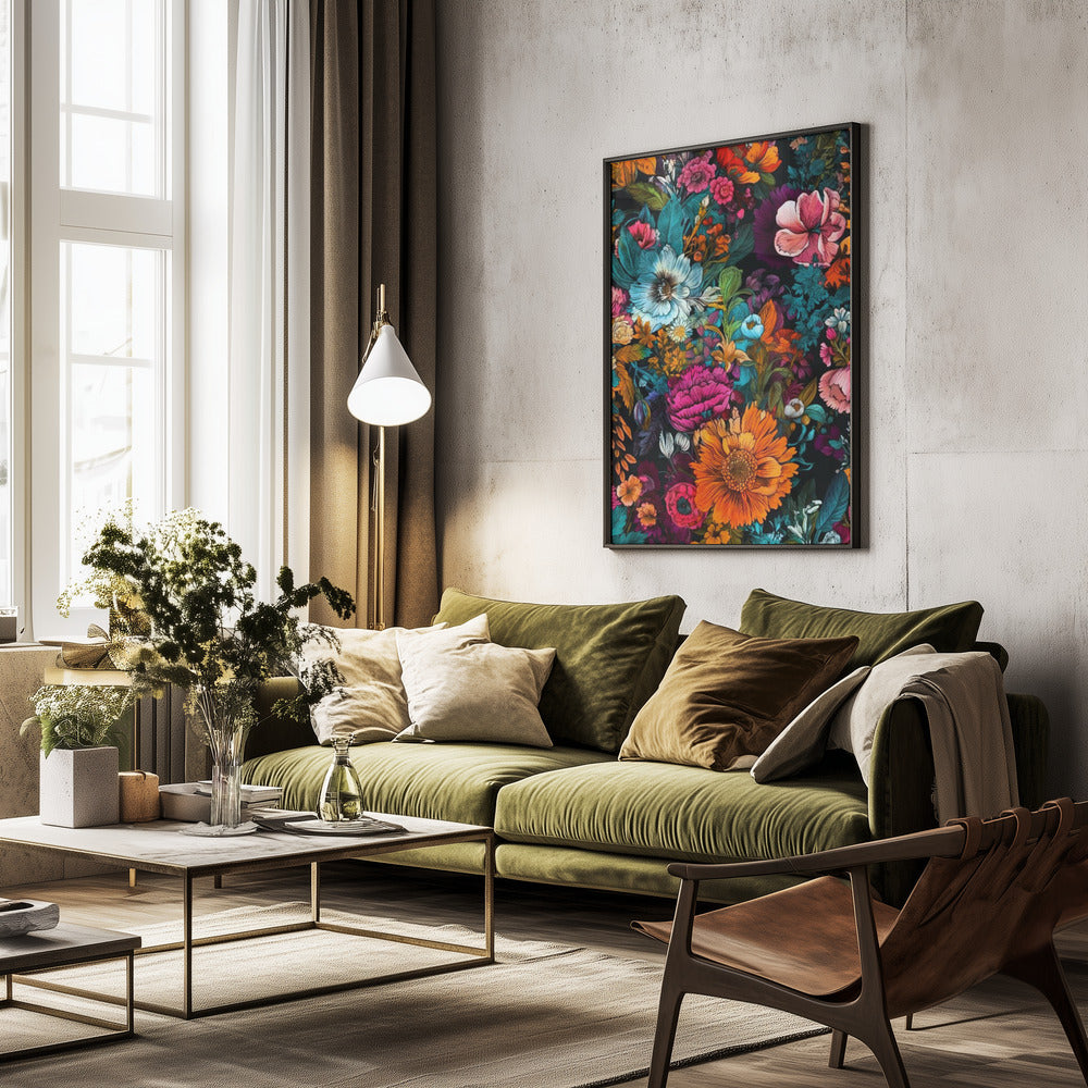 Meadow flowers 6 - Poster / Art Print - interiör