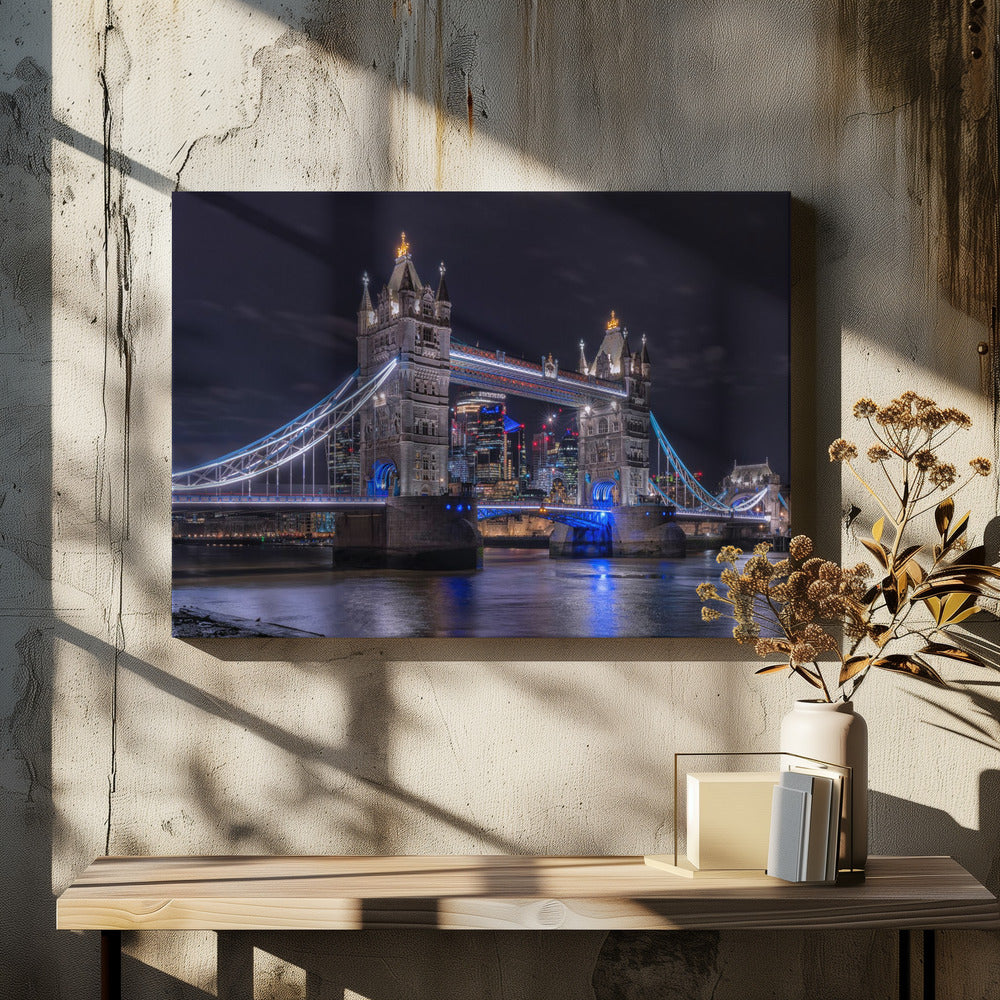 Tower Bridge in London - Poster / Art Print - interiör
