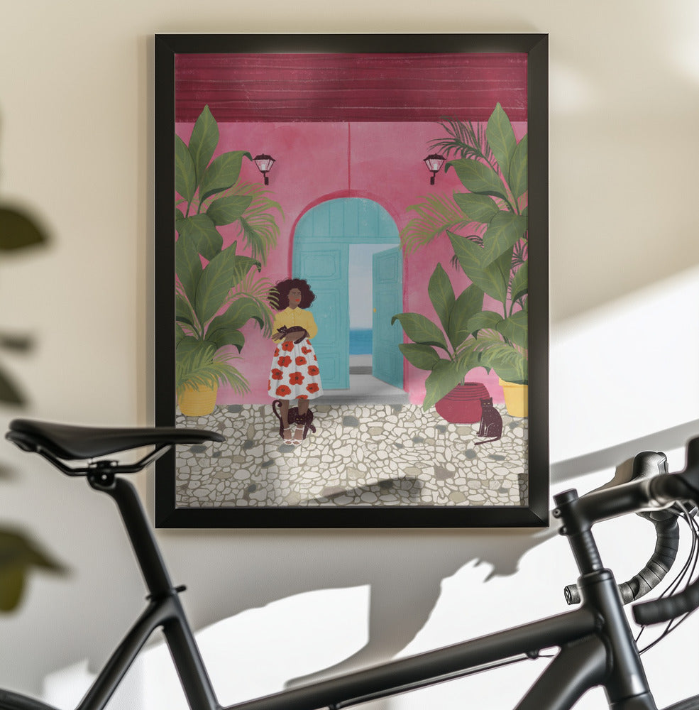 Cartagena life - Poster / Art Print - interiör