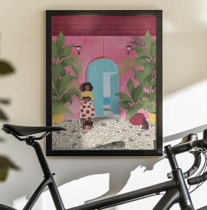 Cartagena life - Poster / Art Print - interiör