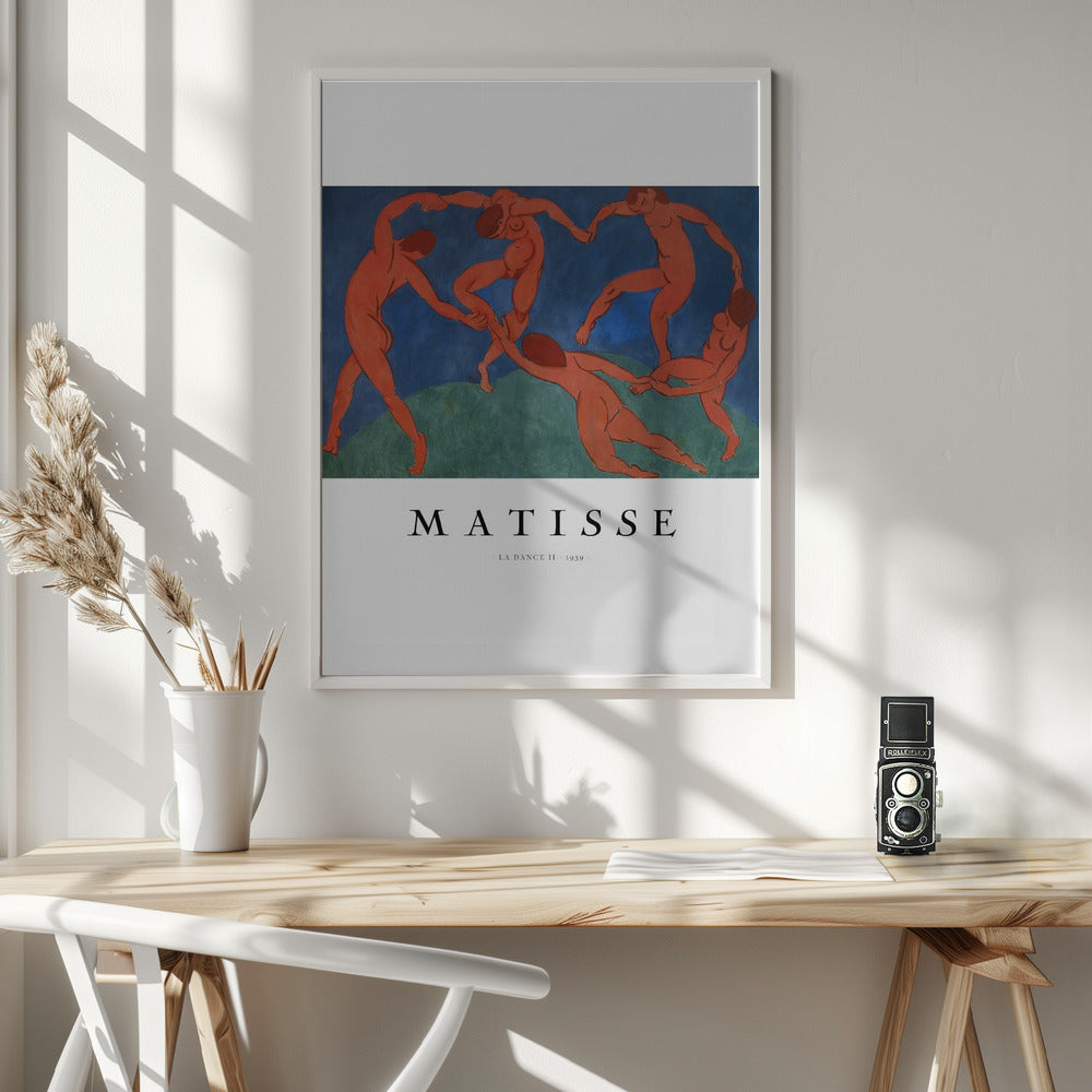La Danse II By Henri Matisse - Poster / Art Print - interiör