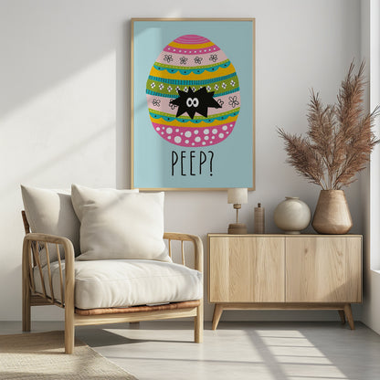 Peep? - Poster / Art Print - interiör