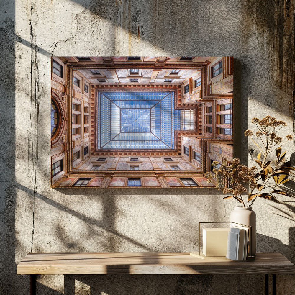 Galleria Sciarra, Roma - Poster / Art Print - interiör