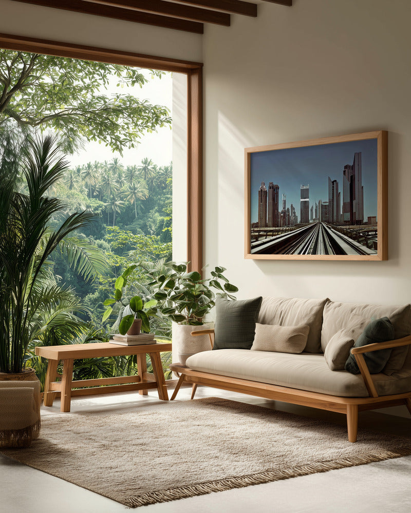 Dubai Metro - Poster / Art Print - interiör