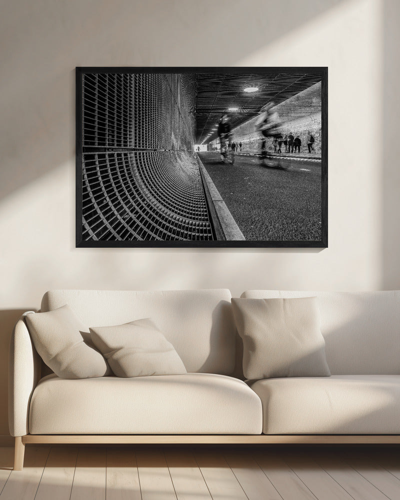 Cyclists - Poster / Art Print - interiör