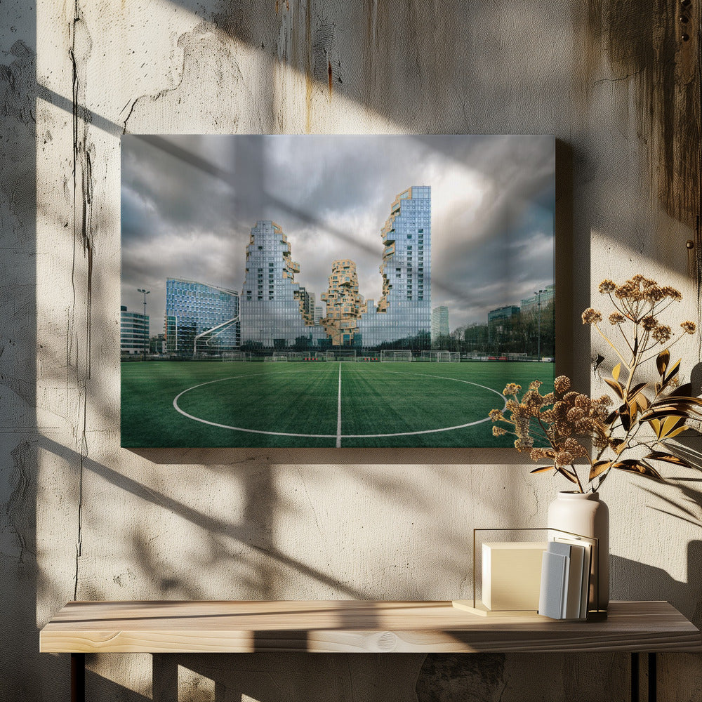 The field and the Valley - Poster / Art Print - interiör