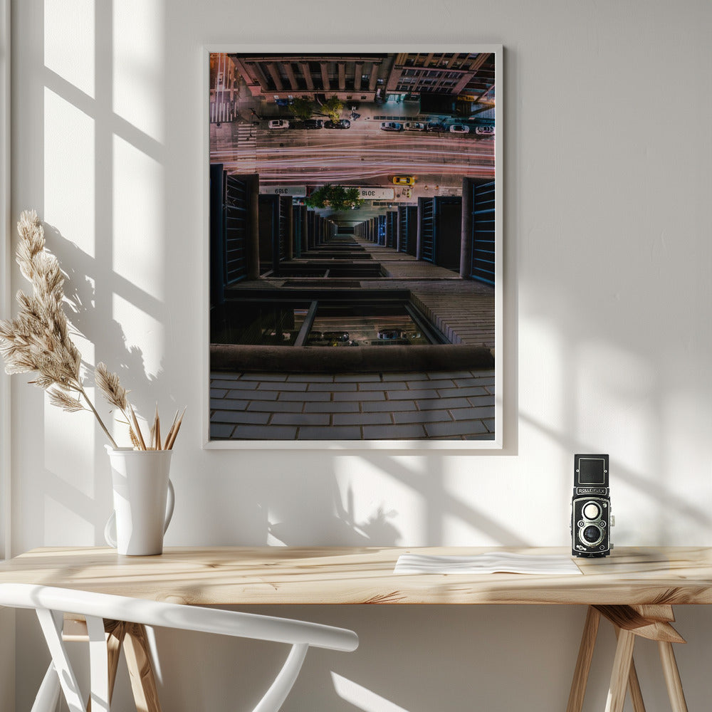 Looking Down - Poster / Art Print - interiör
