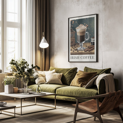 Irish Coffee - Poster / Art Print - interiör