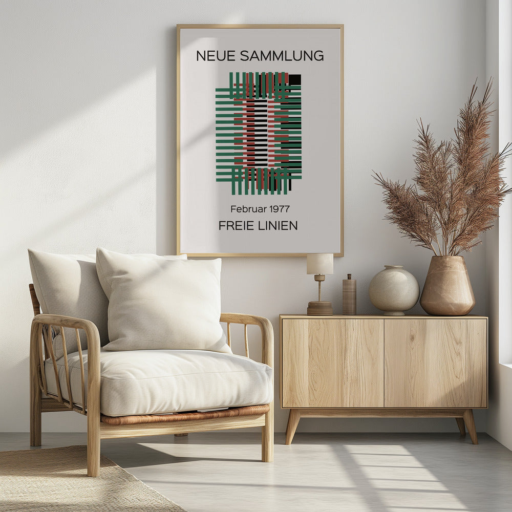 Neue Sammlung no. 01 - Poster / Art Print - interiör