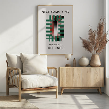 Neue Sammlung no. 01 - Poster / Art Print - interiör