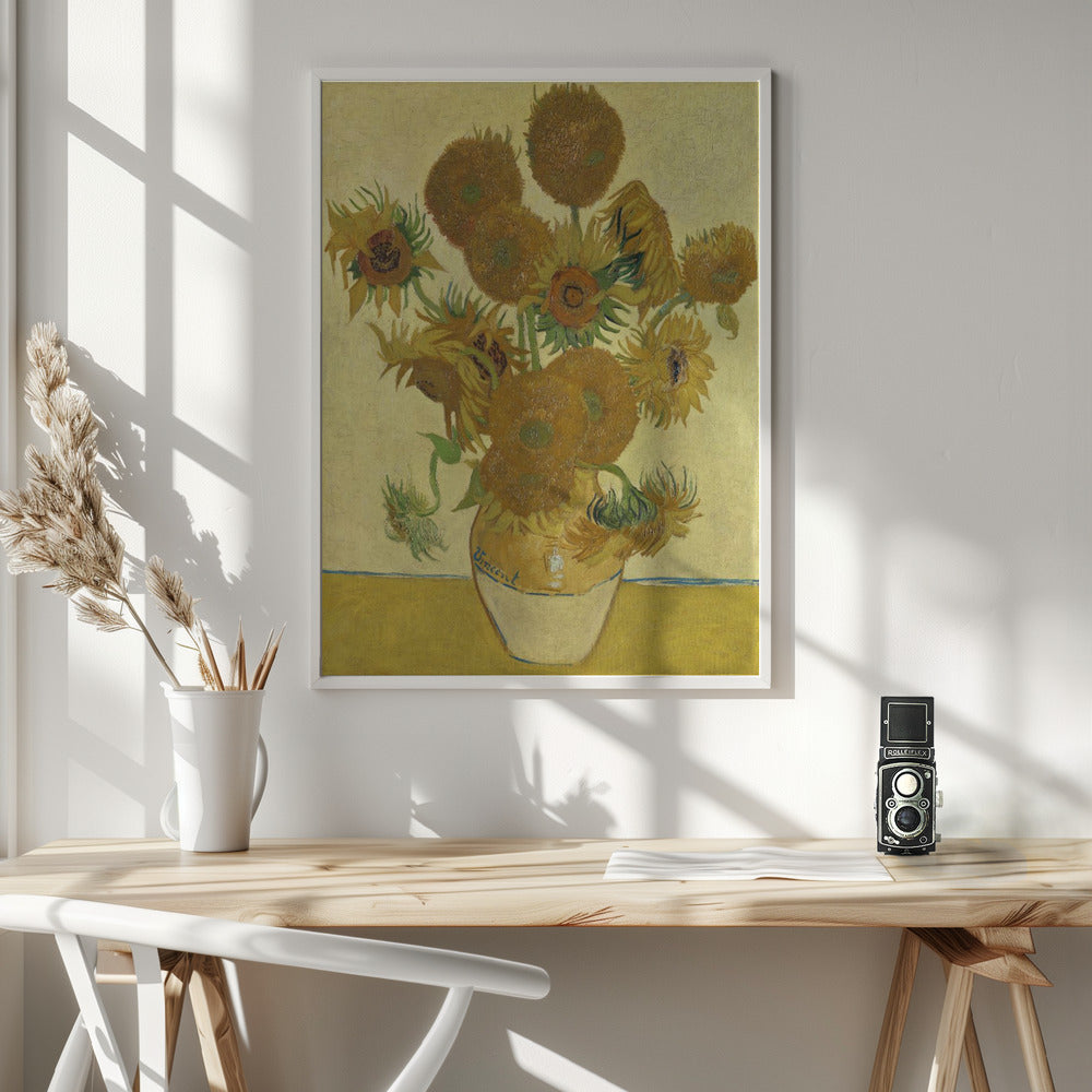 Sunflowers - Poster / Art Print - interiör