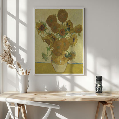 Sunflowers - Poster / Art Print - interiör