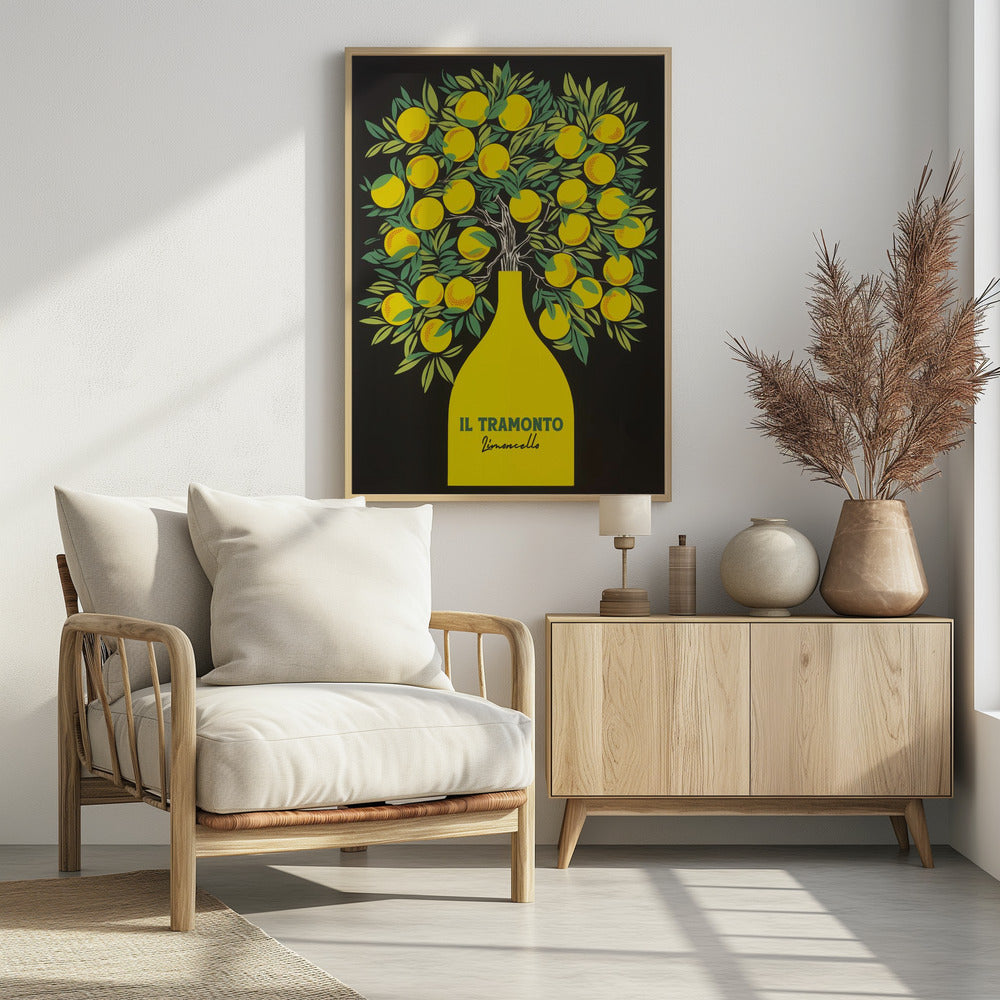 Limoncello Il Tramonto - Poster / Art Print - interiör
