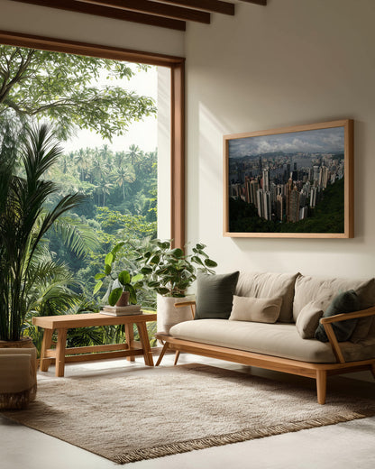 a view from the Peak - Poster / Art Print - interiör