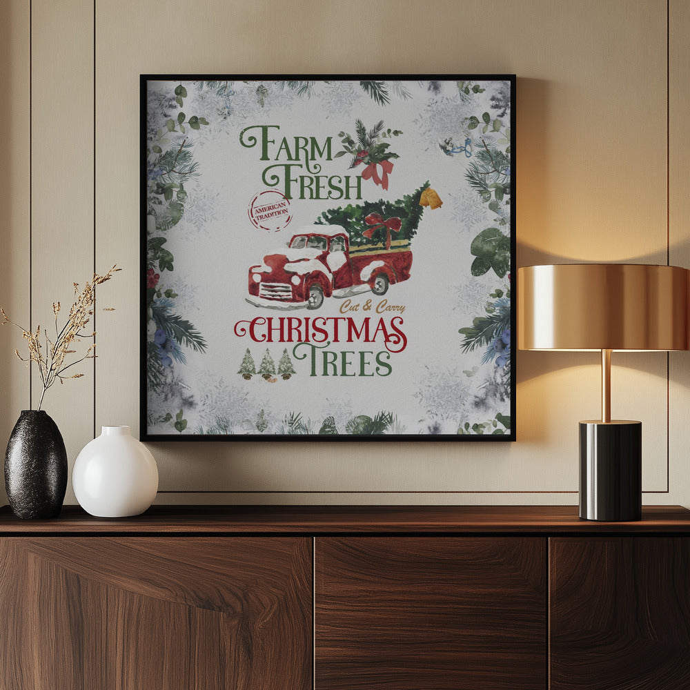Farm Fresh - Poster / Art Print - interiör