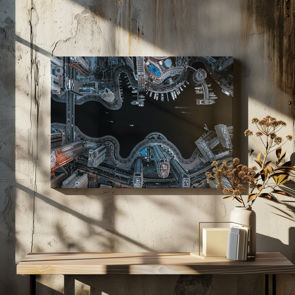 Dubai Marina 2 - Poster / Art Print - interiör