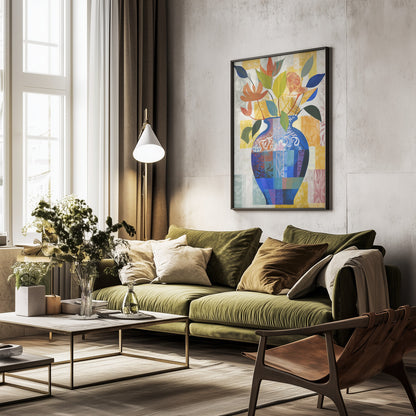 Abstract Vase No 2 - Poster / Art Print - interiör