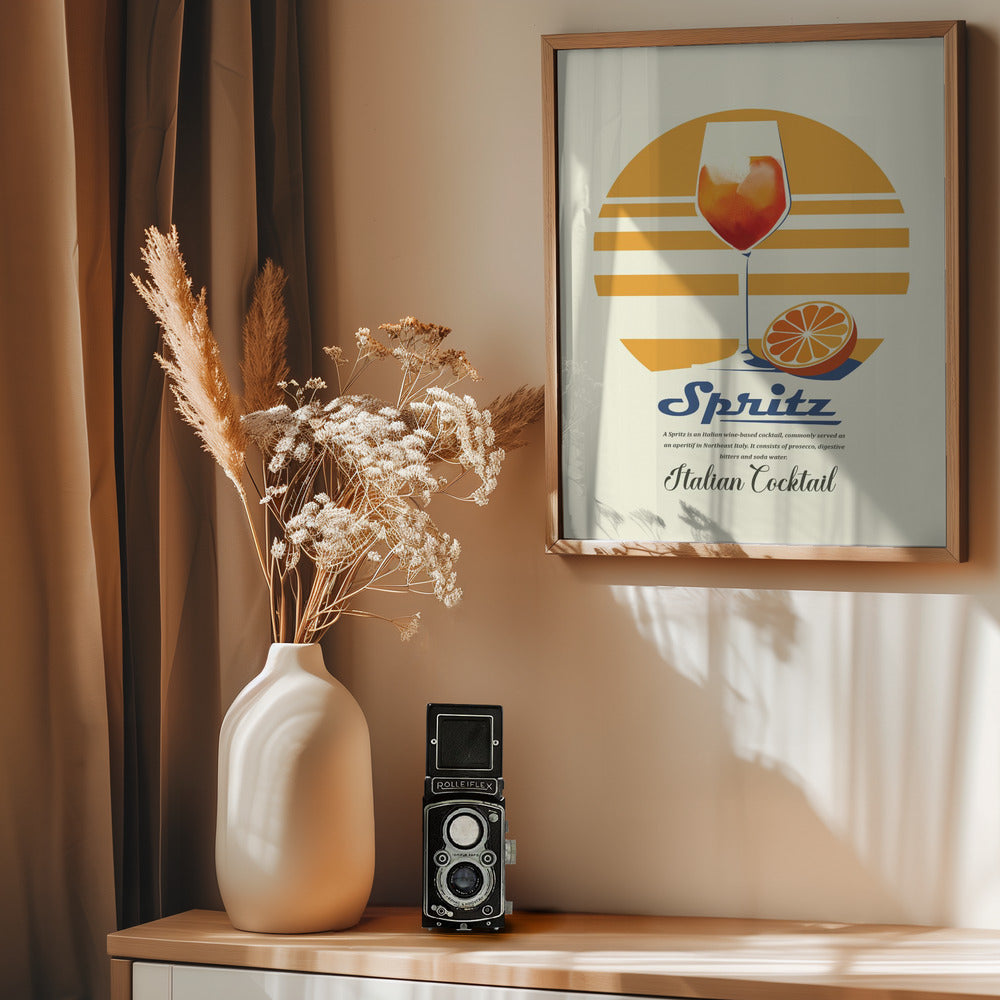 Spritz summer print - Poster / Art Print - interiör