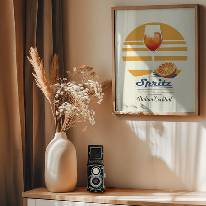 Spritz summer print - Poster / Art Print - interiör