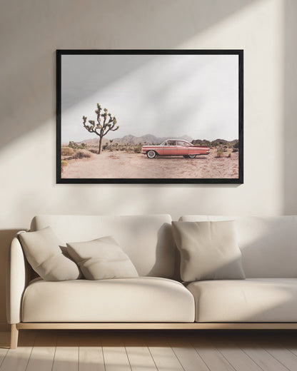 In the desert - Poster / Art Print - interiör