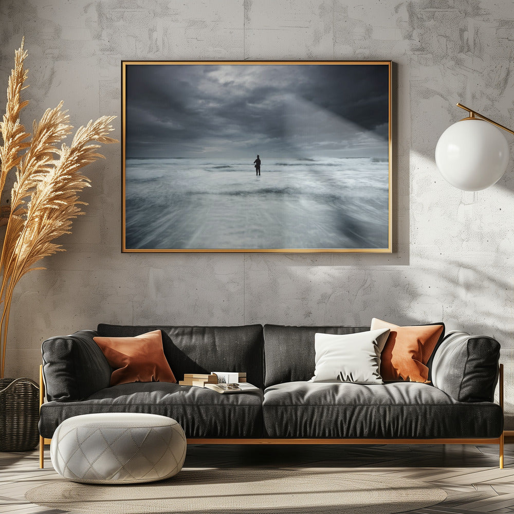Fishing a Dream - Poster / Art Print - interiör