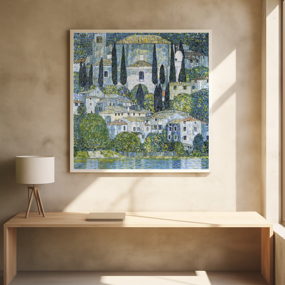 Kirche In Cassone (1913) - Poster / Art Print - interiör