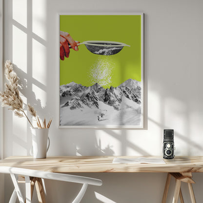 Powder Days - Poster / Art Print - interiör