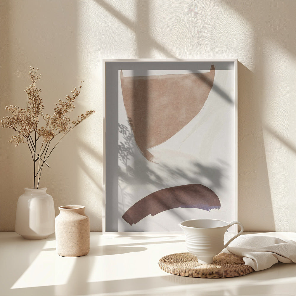 Geometric figure I - Poster / Art Print - interiör