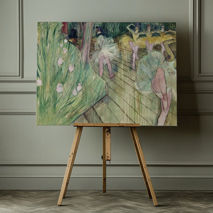 Ballet Scene (1886) - Poster / Art Print - interiör