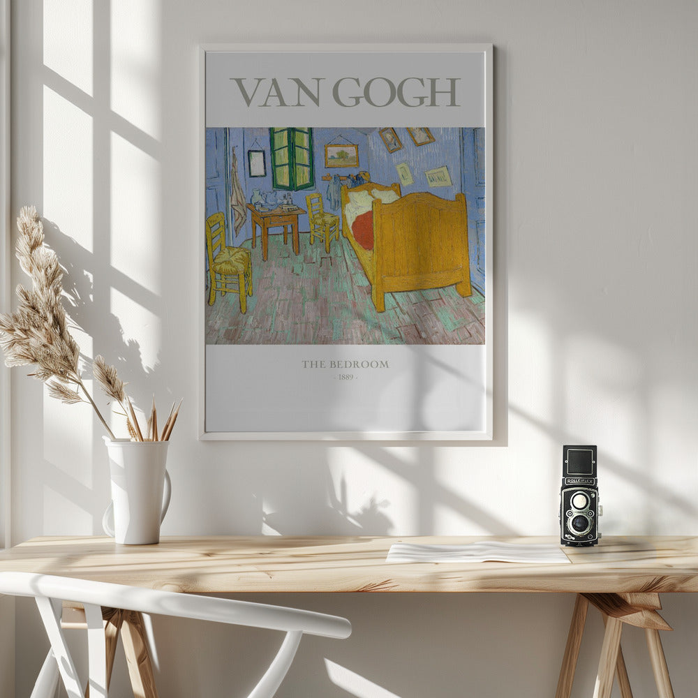 The Bedroom - Poster / Art Print - interiör