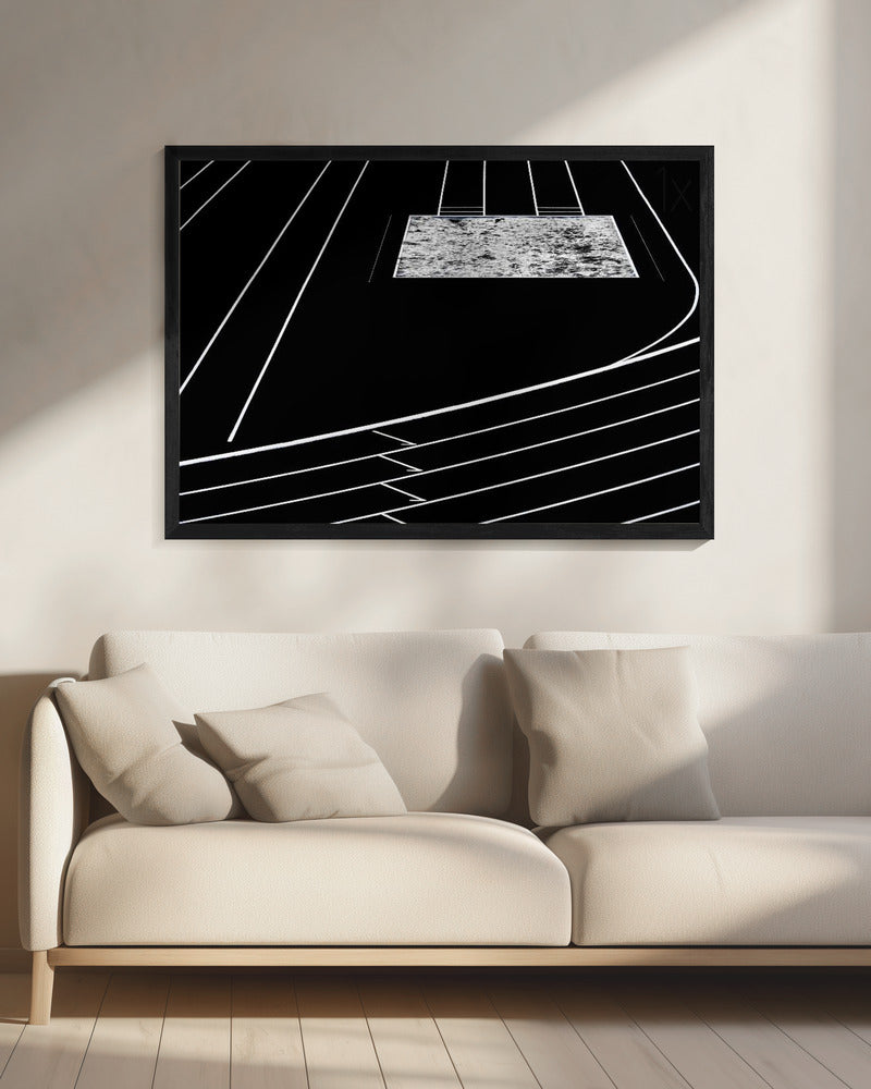 Far to the jump - Poster / Art Print - interiör