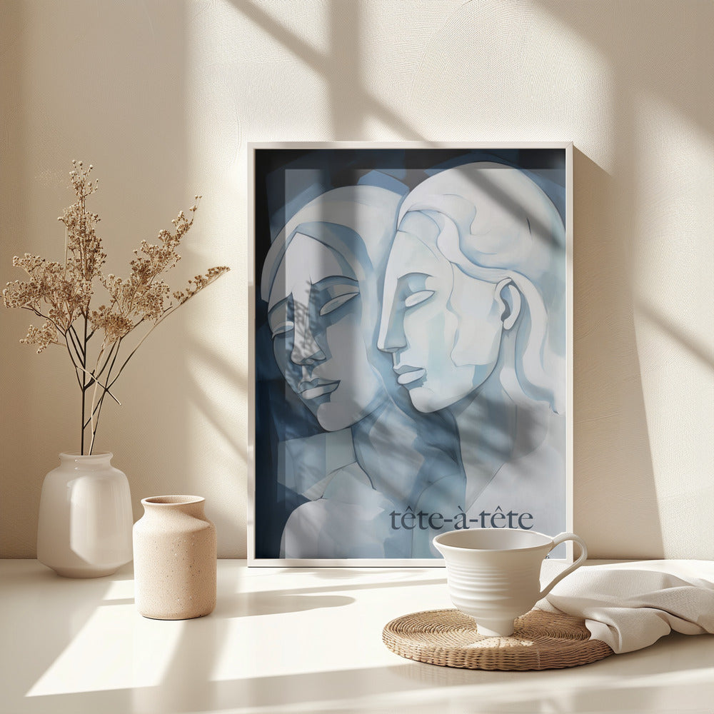Tete-a-tete - Poster / Art Print - interiör