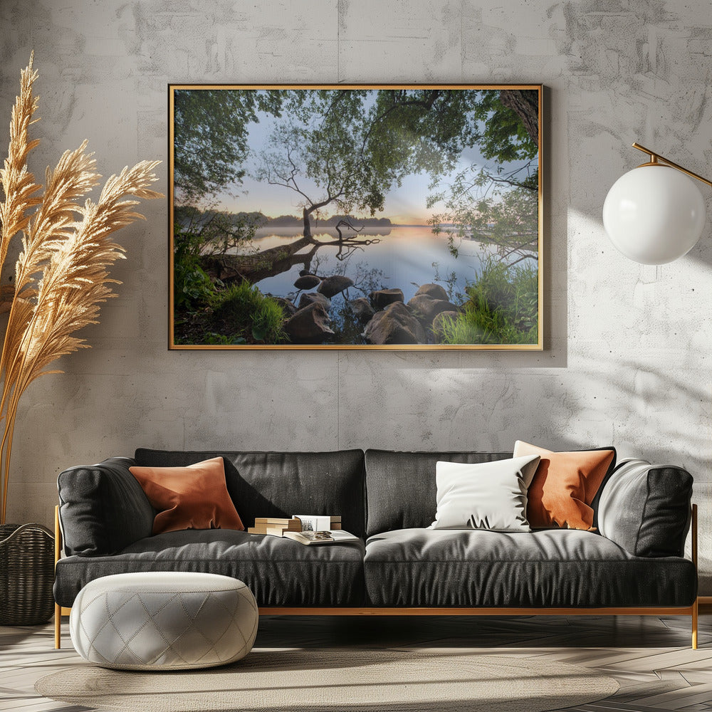 Lake view - Poster / Art Print - interiör