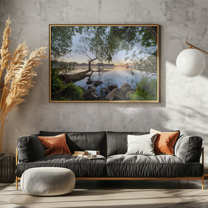 Lake view - Poster / Art Print - interiör