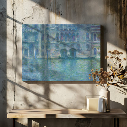 Palazzo Da Mula, Venice (1908) By Claude Monet - Poster / Art Print - interiör