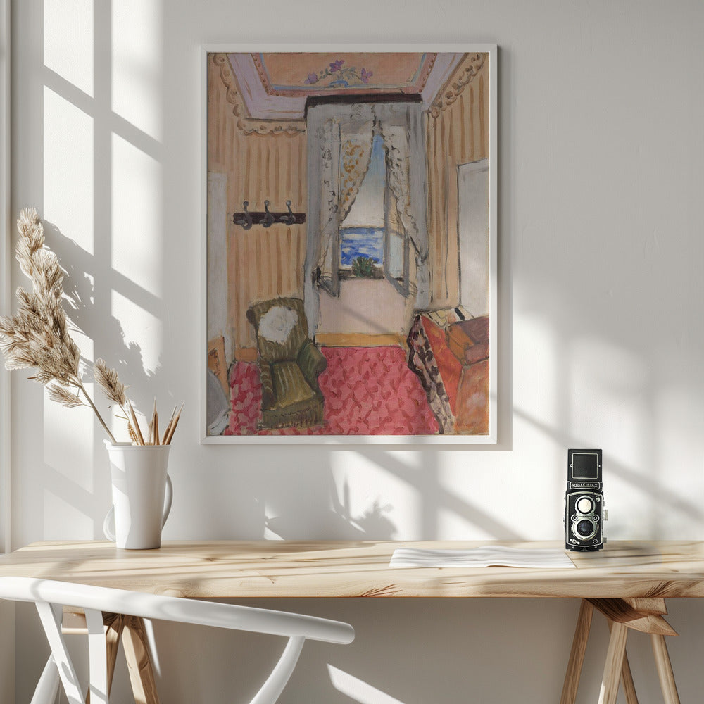 Ma Chambre Au Beau Rivage - Poster / Art Print - interiör