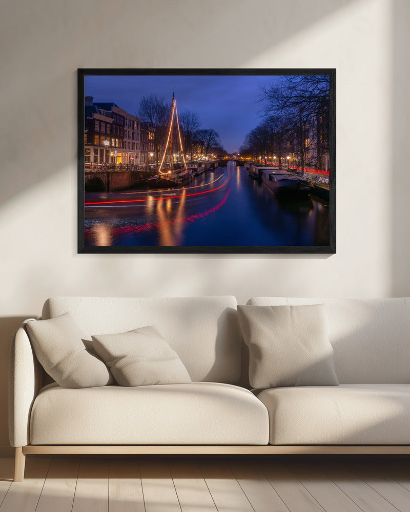 canals of Amsterdam - Poster / Art Print - interiör