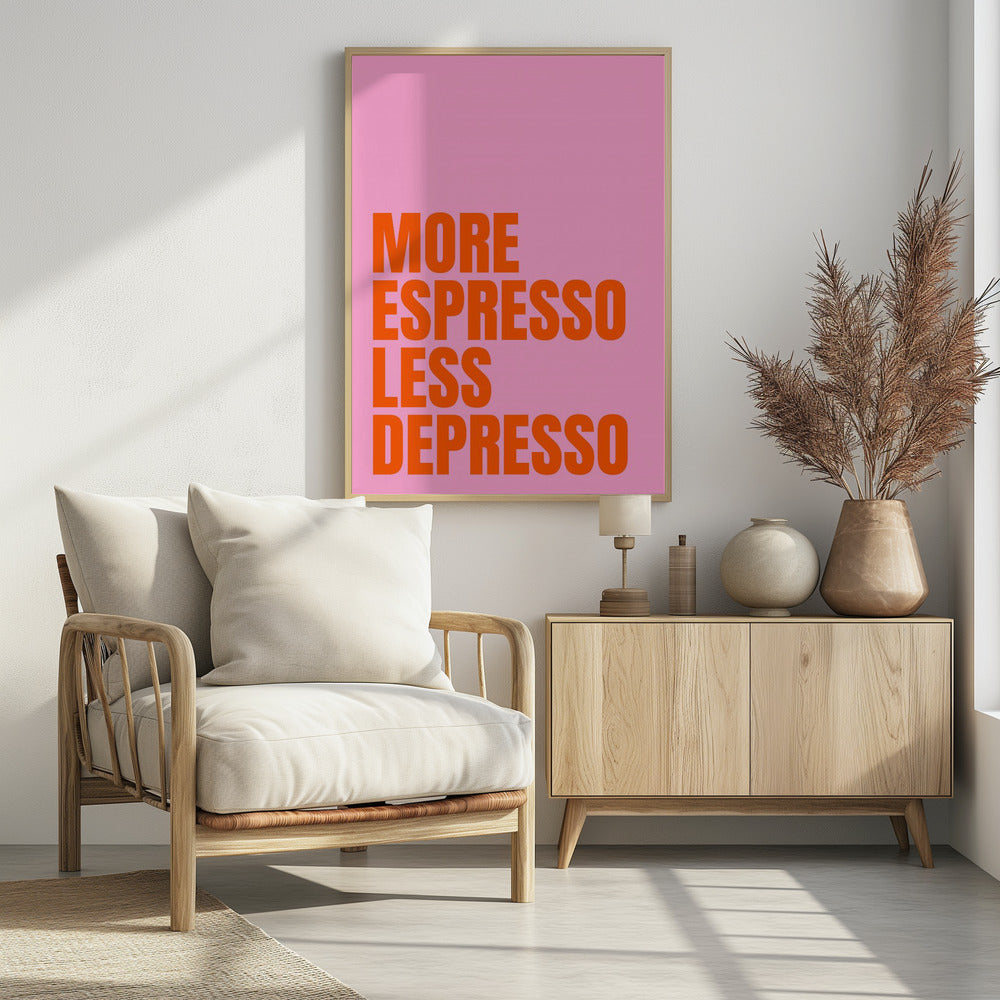More Espresso - Poster / Art Print - interiör