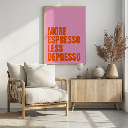 More Espresso - Poster / Art Print - interiör