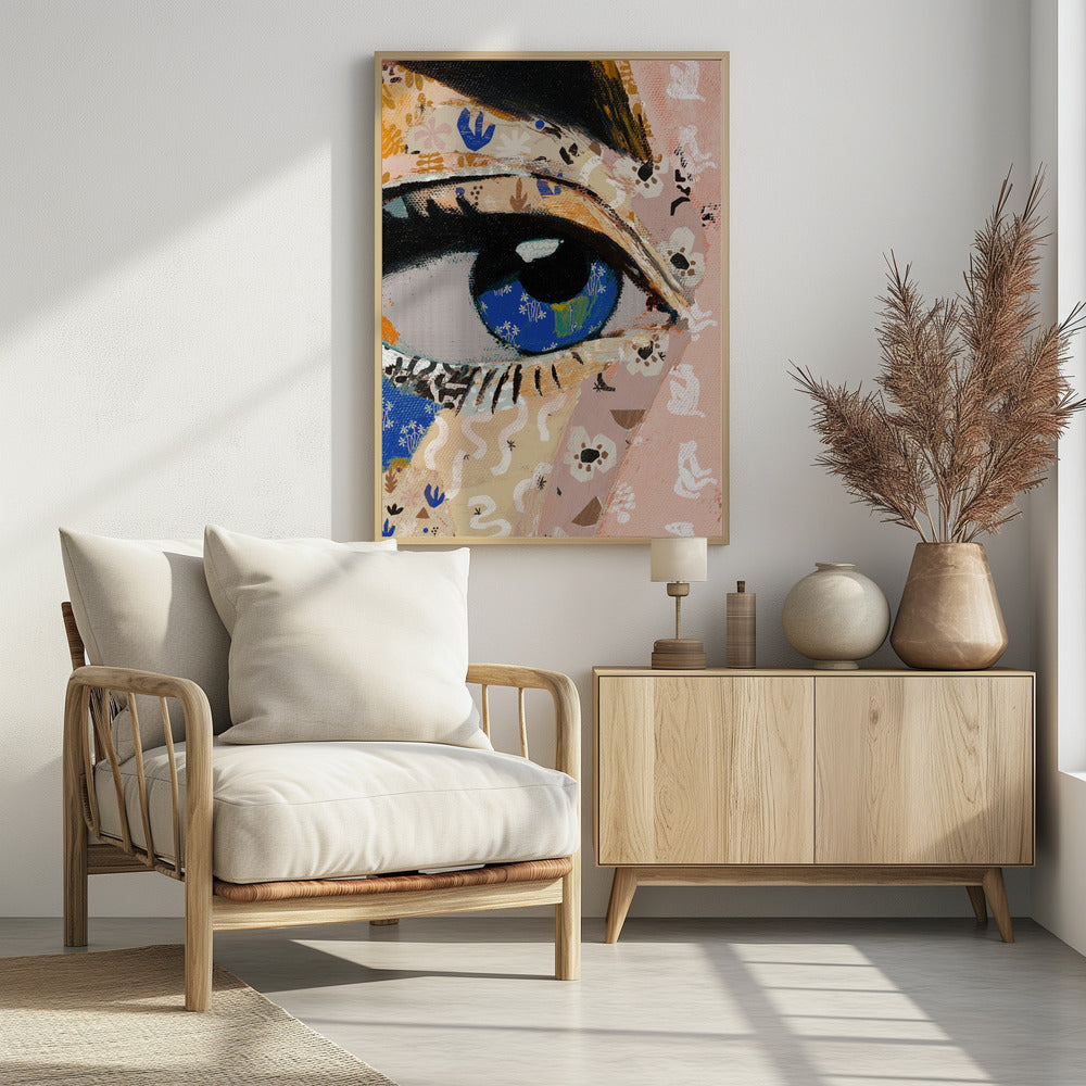 Pattern Play No 06 - Poster / Art Print - interiör