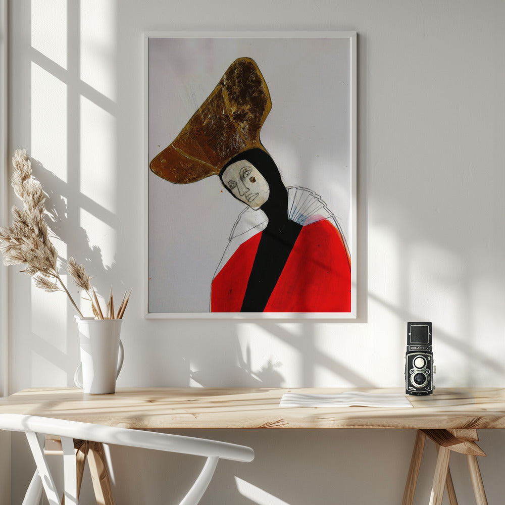 The Saint and the Sinner - Poster / Art Print - interiör