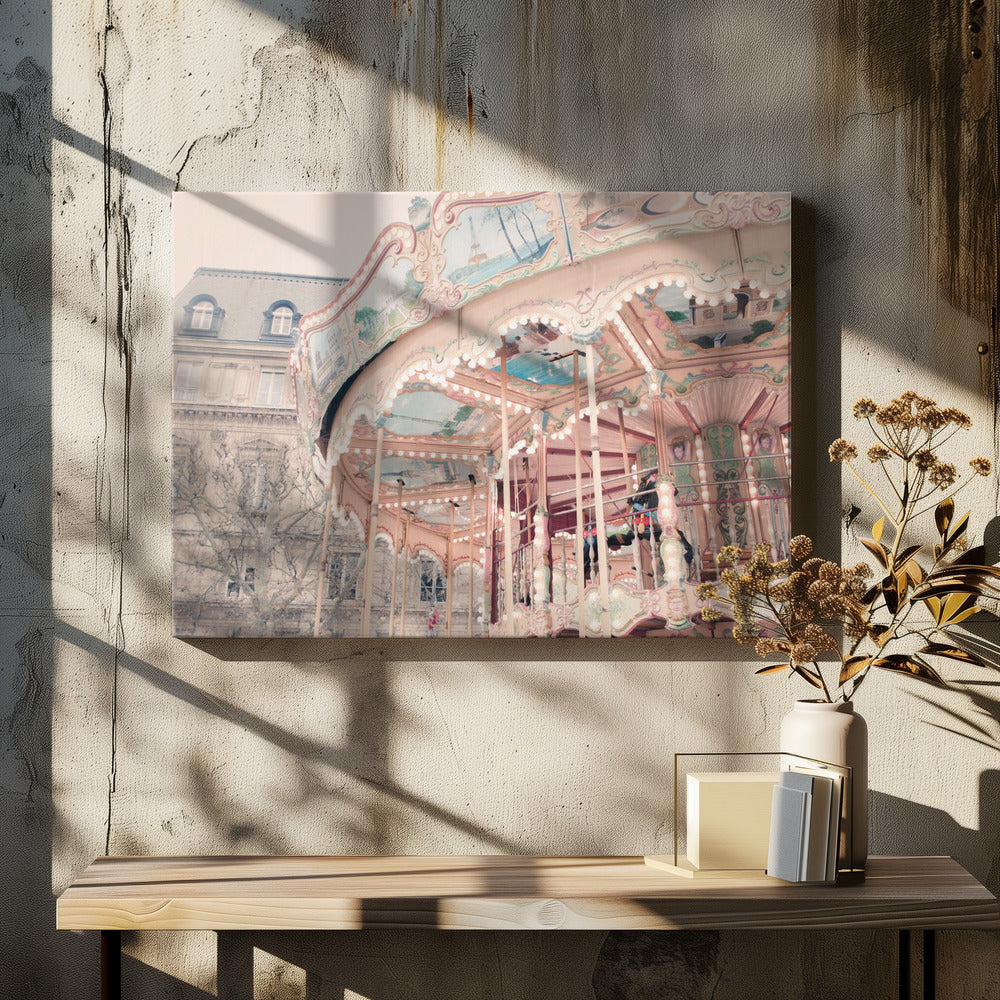 Paris Carousel - Poster / Art Print - interiör