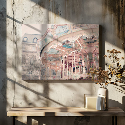 Paris Carousel - Poster / Art Print - interiör