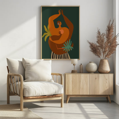 You and Me - Poster / Art Print - interiör