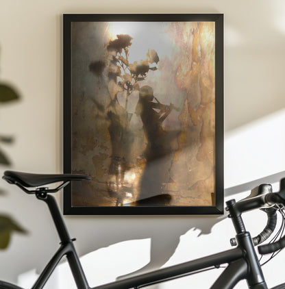 Music of light and shadow - Poster / Art Print - interiör