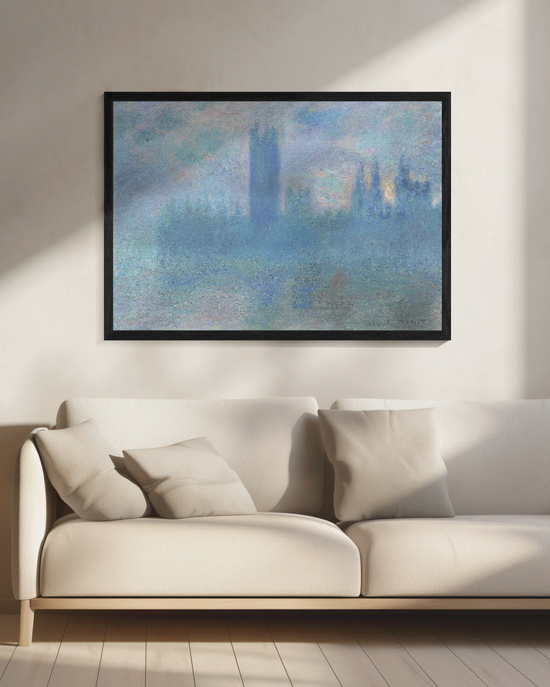 Houses of Parliament, London (1900–1901) By Claude Monet - Poster / Art Print - interiör