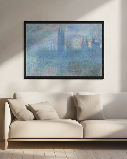 Houses of Parliament, London (1900–1901) By Claude Monet - Poster / Art Print - interiör