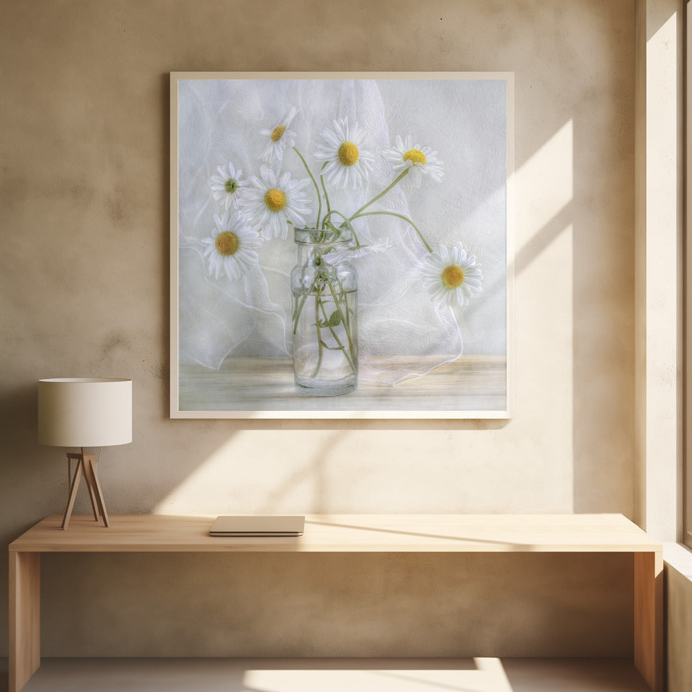 Daisies - Poster / Art Print - interiör