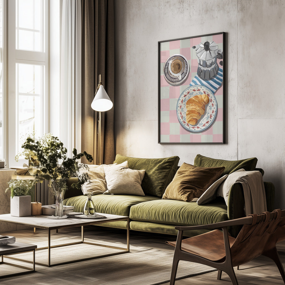 Frenchbreakfast Ratio2x3 - Poster / Art Print - interiör